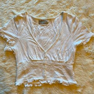 Urban Outfitters size XS white cropped top